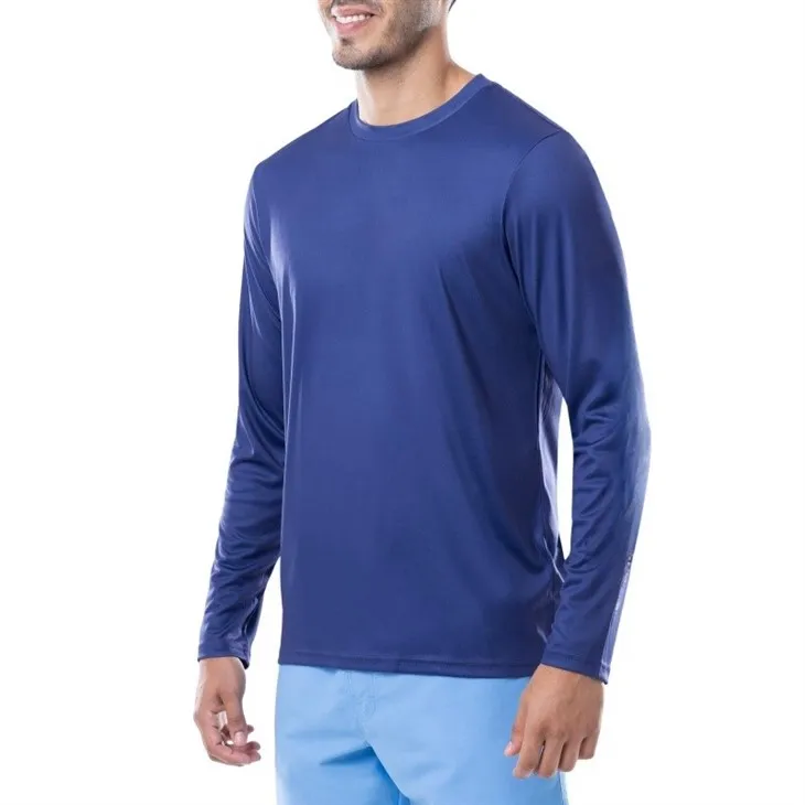 Custom Logo Outdoor Hiking Uv Protection Breathable Cooling Long Sleeve Hooded Fishing Shirt